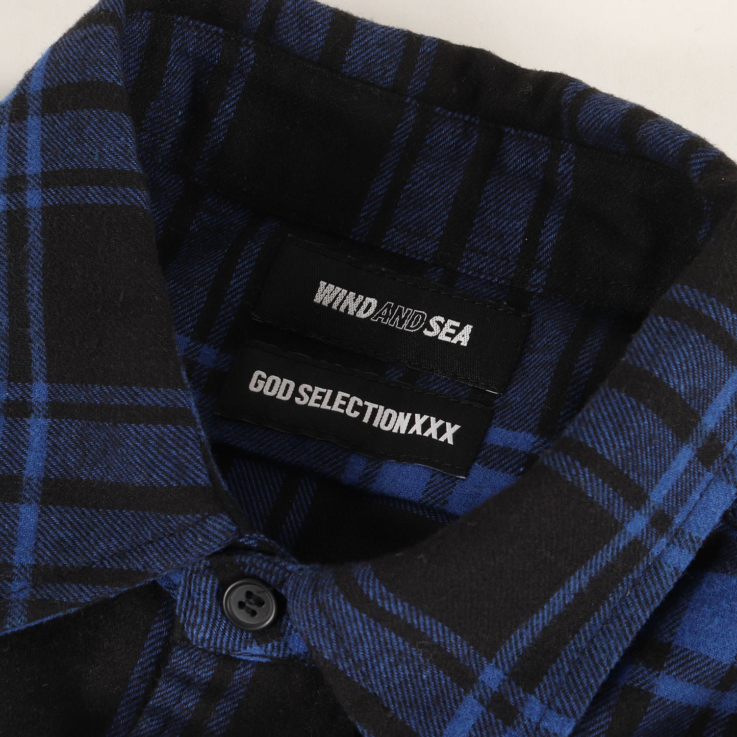 21AW GOD SELECTION XXX ワッペンロゴ チェック フランネルシャツ(FLANNEL SHIRT)