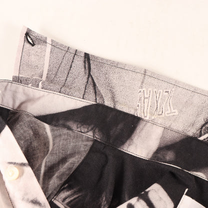 ×Charles Peterson カート・コバーン フォト柄 ボタンダウンシャツ(B.D shirt )