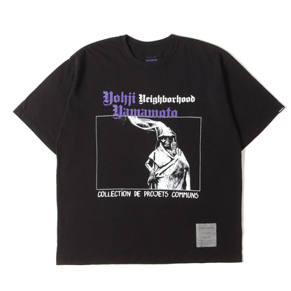 23AW ×Yohji Yamamoto POUR HOMME ヴィンテージ加工 Tシャツ(TEE SS-2)