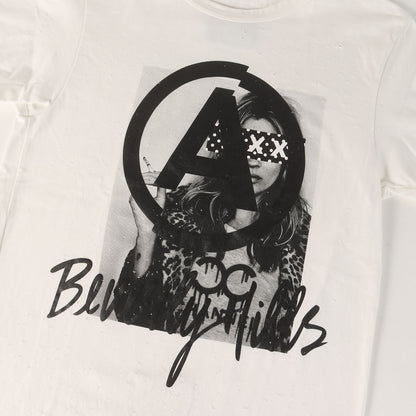 ×U.S. Alteration ダメージ加工 ケイト・モス フォト ヘビー Tシャツ