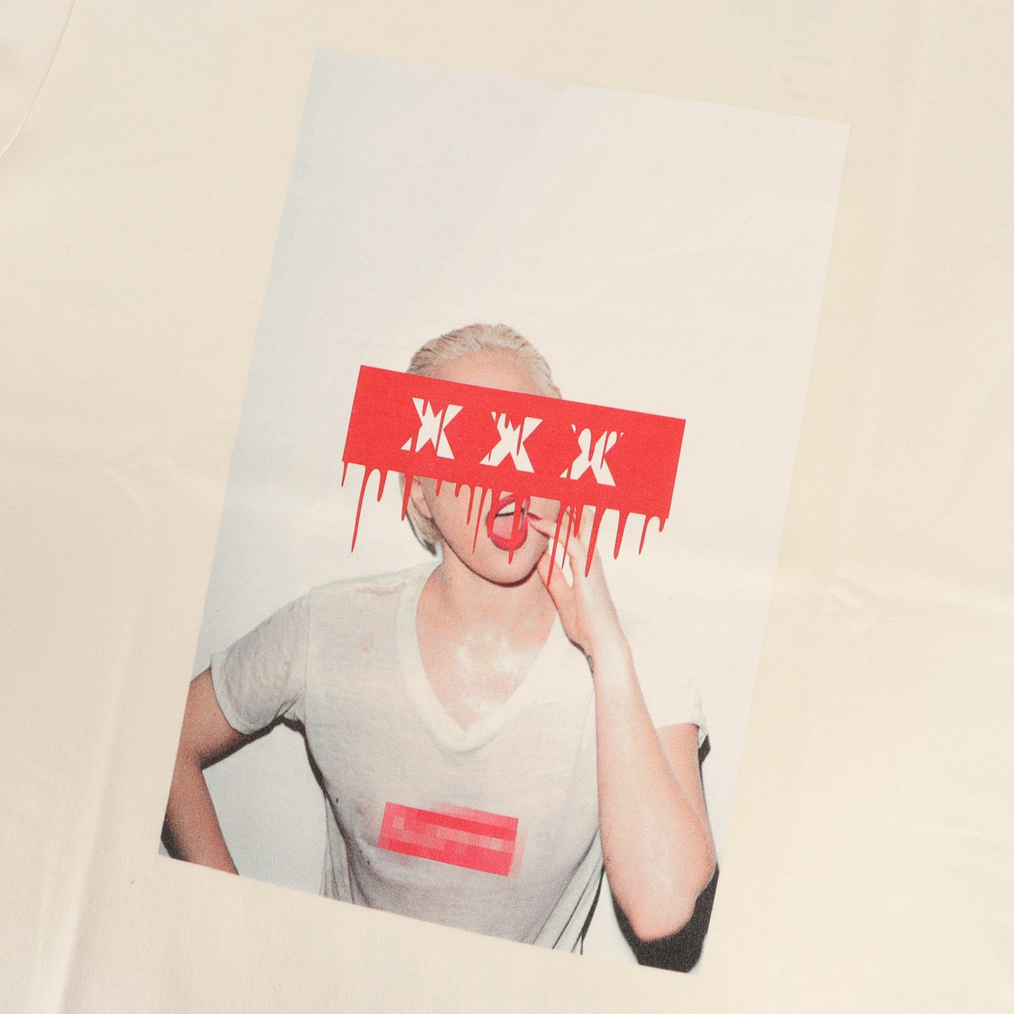 POP UP SHOP rollin'限定 レディ・ガガ フォト ヘビー Tシャツ