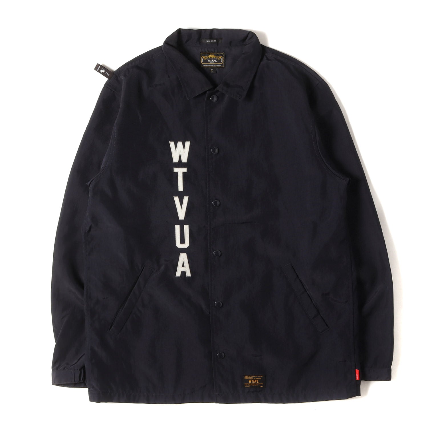 WTAPS ナイロン コーチジャケット ワッペン Wtaps ナイロンコーチジャケット WTAPS 【公式通販】