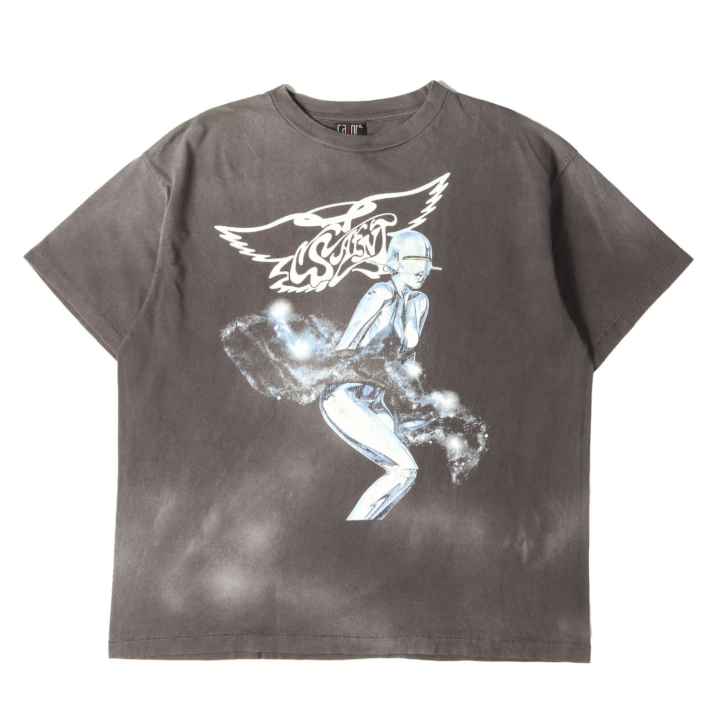 22SS ×空山基 ヴィンテージ加工 エアロスミス Tシャツ(SS TEE SORAYAMA)
