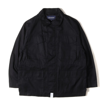21SS コットンツイル ミリタリー ジップ ジャケット(KEY WEST TWILL JACKET)