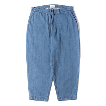 21AW ヴィンテージ加工 ワイド ワーク デニムパンツ(UNION 02 / TROUSERS)