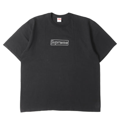 21SS ×KAWS チョークBOXロゴ Tシャツ(Chalk Box Logo Tee)