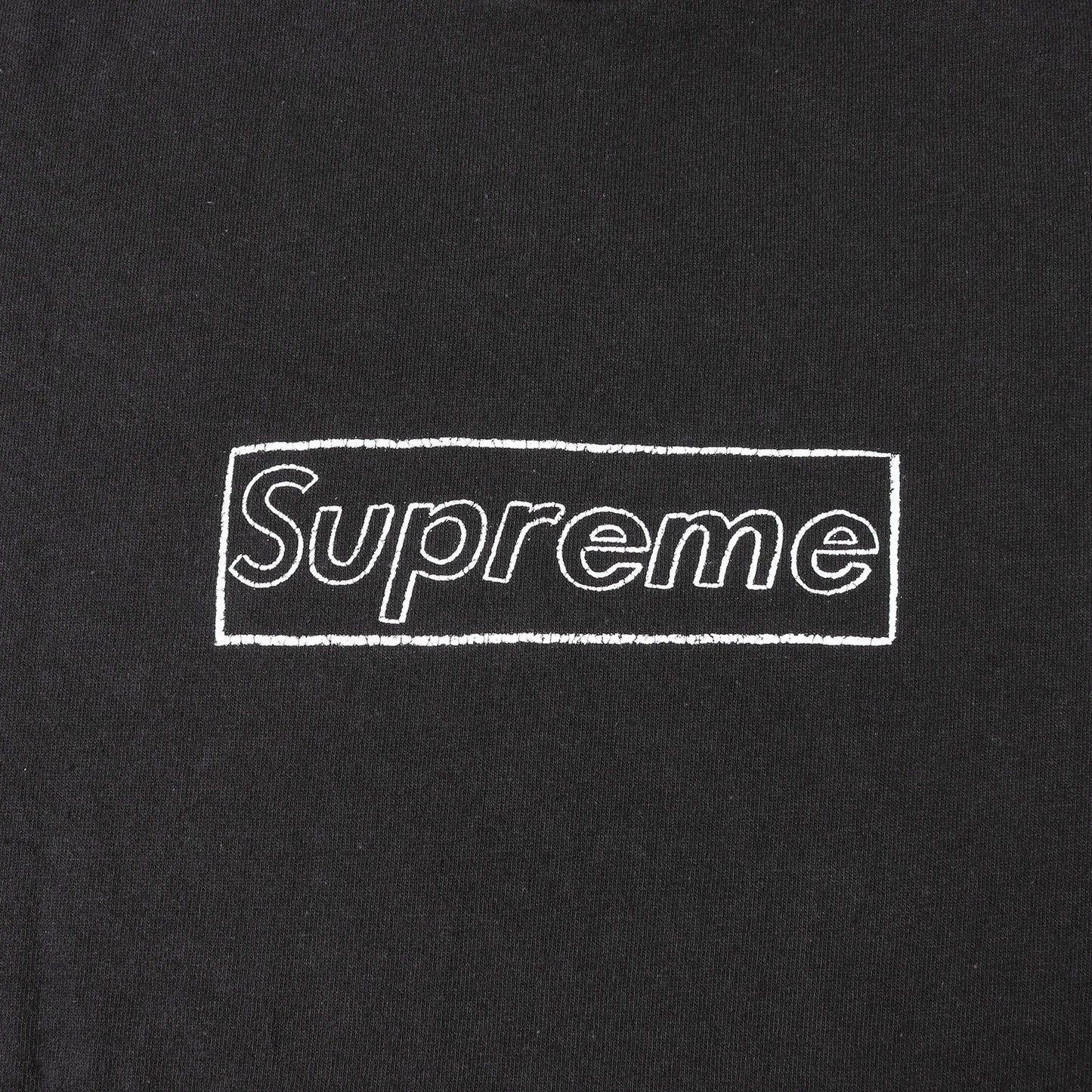 21SS ×KAWS チョークBOXロゴ Tシャツ(Chalk Box Logo Tee)