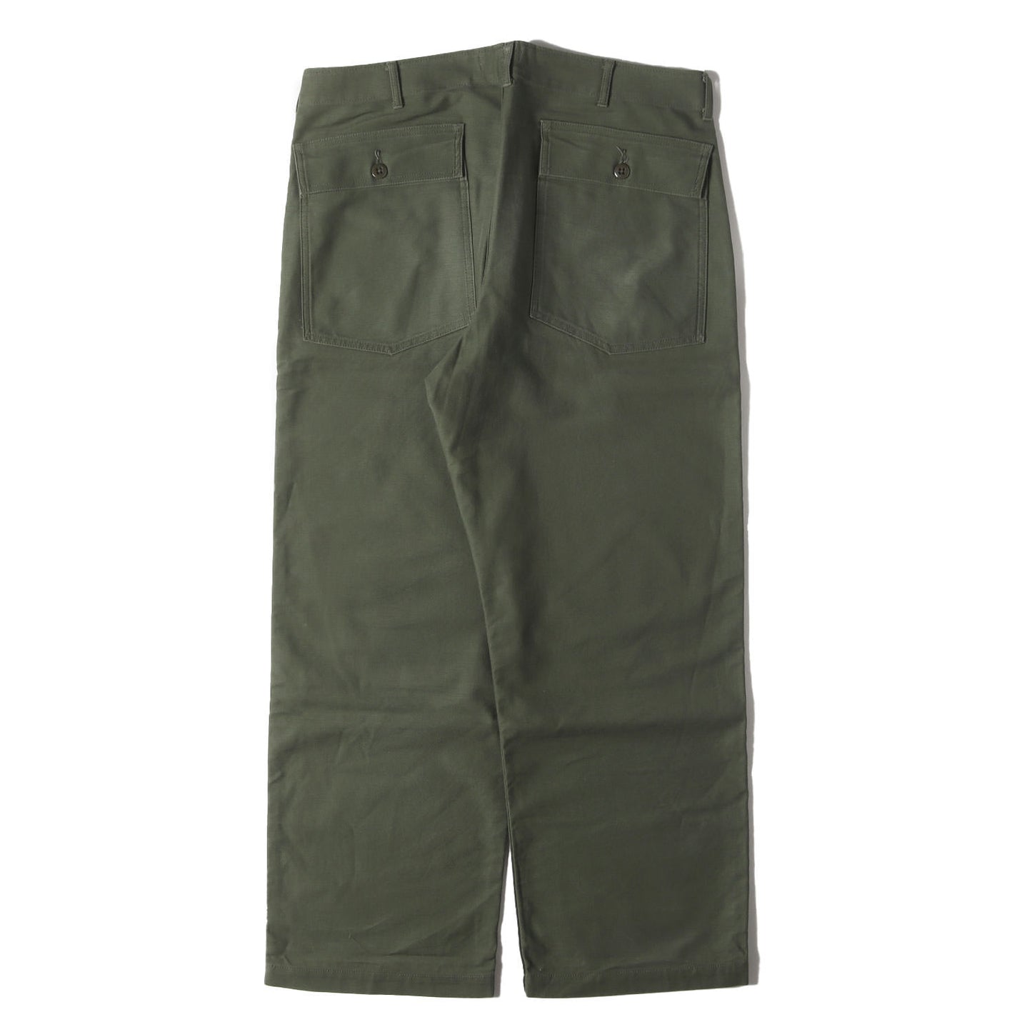 バックサテン ミリタリー ベイカーパンツ(WMILL BUDS TROUSER 02)