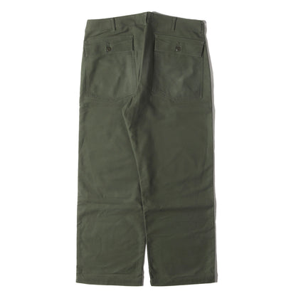バックサテン ミリタリー ベイカーパンツ(WMILL BUDS TROUSER 02)