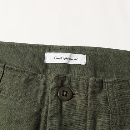 バックサテン ミリタリー ベイカーパンツ(WMILL BUDS TROUSER 02)