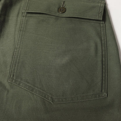 バックサテン ミリタリー ベイカーパンツ(WMILL BUDS TROUSER 02)