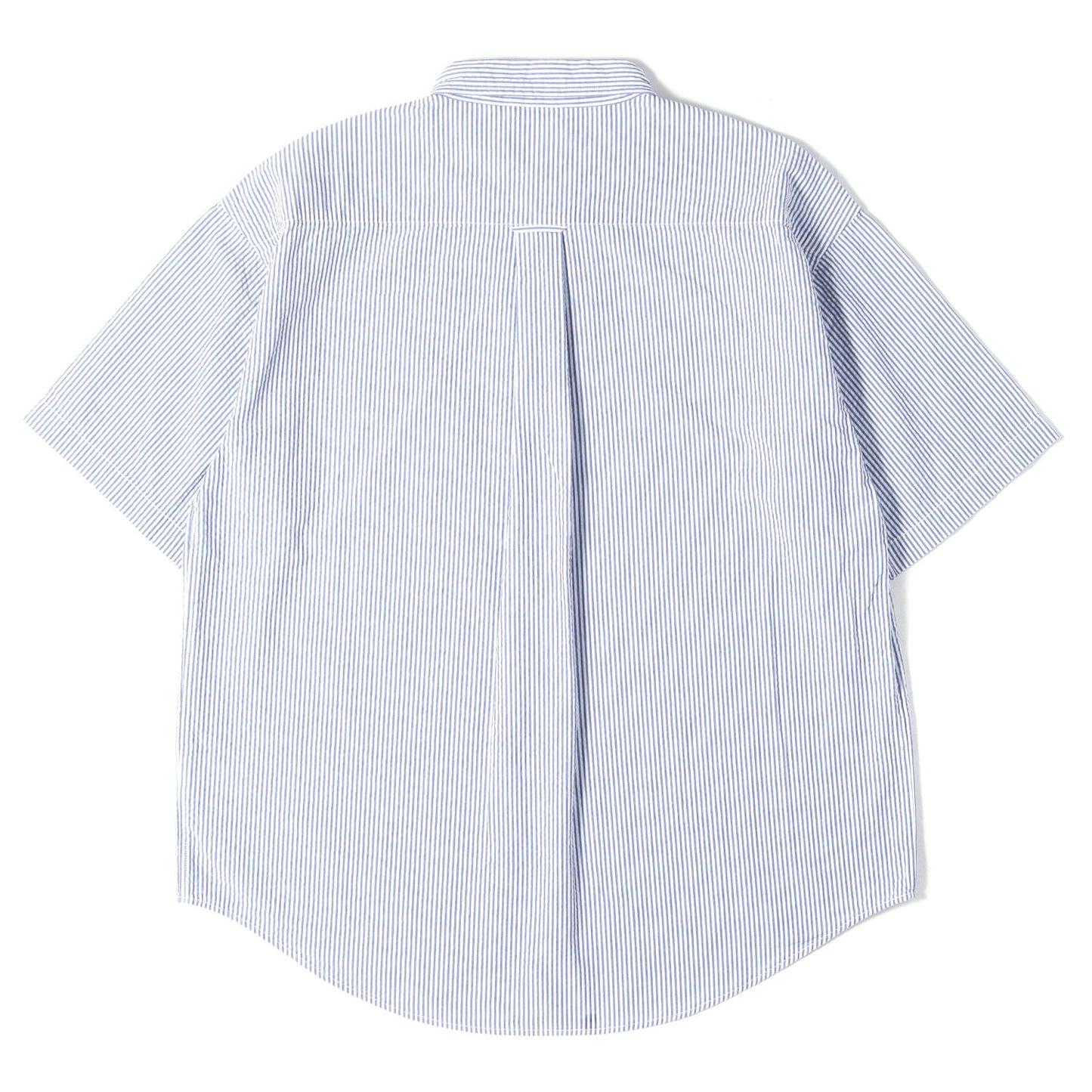 21SS シアサッカー ストライプ ボタンダウン 半袖シャツ(TRUMAN B.D SS SHIRT)