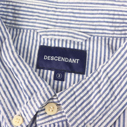 21SS シアサッカー ストライプ ボタンダウン 半袖シャツ(TRUMAN B.D SS SHIRT)