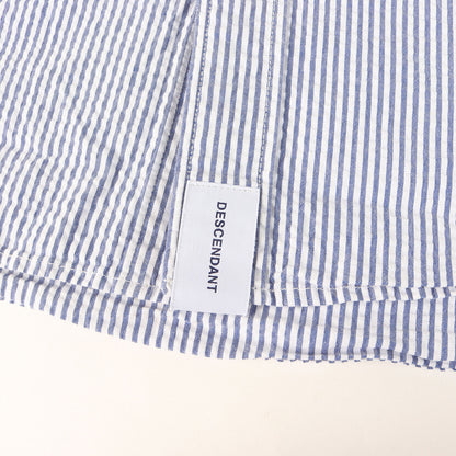 21SS シアサッカー ストライプ ボタンダウン 半袖シャツ(TRUMAN B.D SS SHIRT)