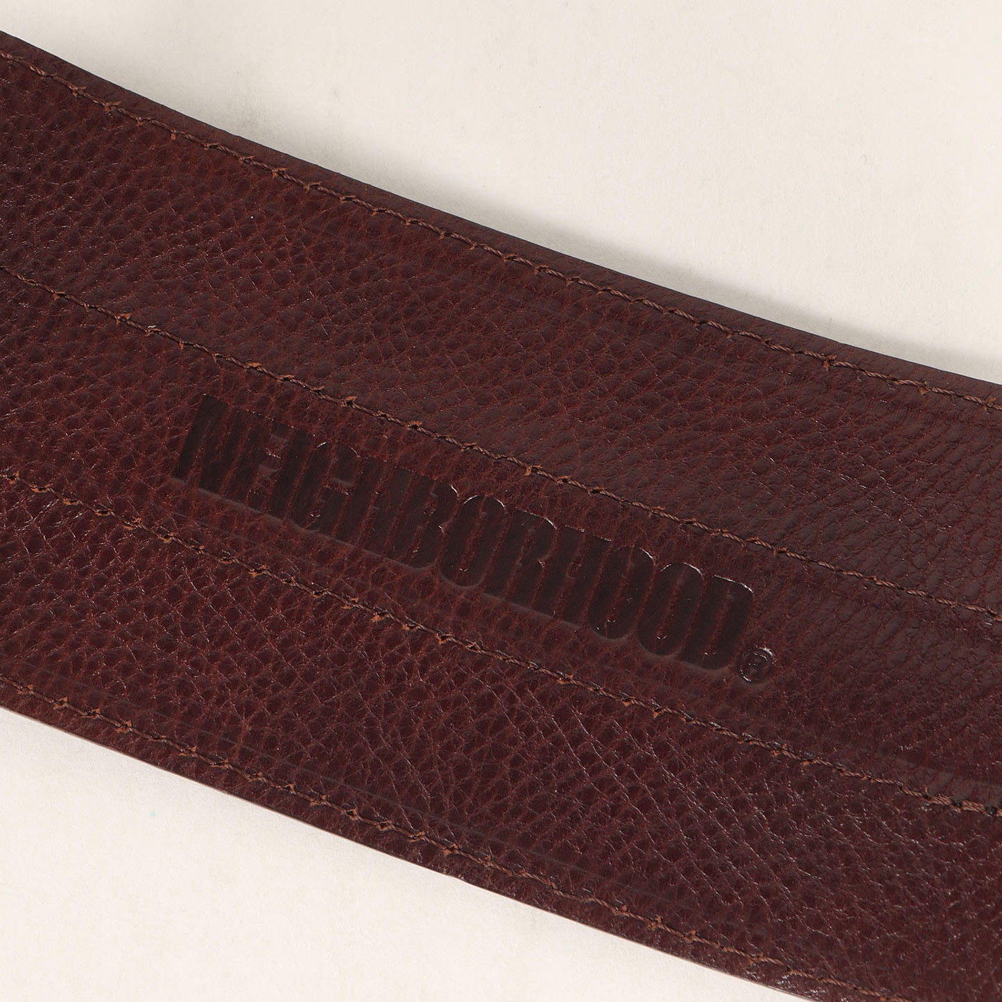 00s クロス型押し レザー ブレスレット