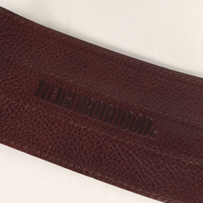 00s クロス型押し レザー ブレスレット