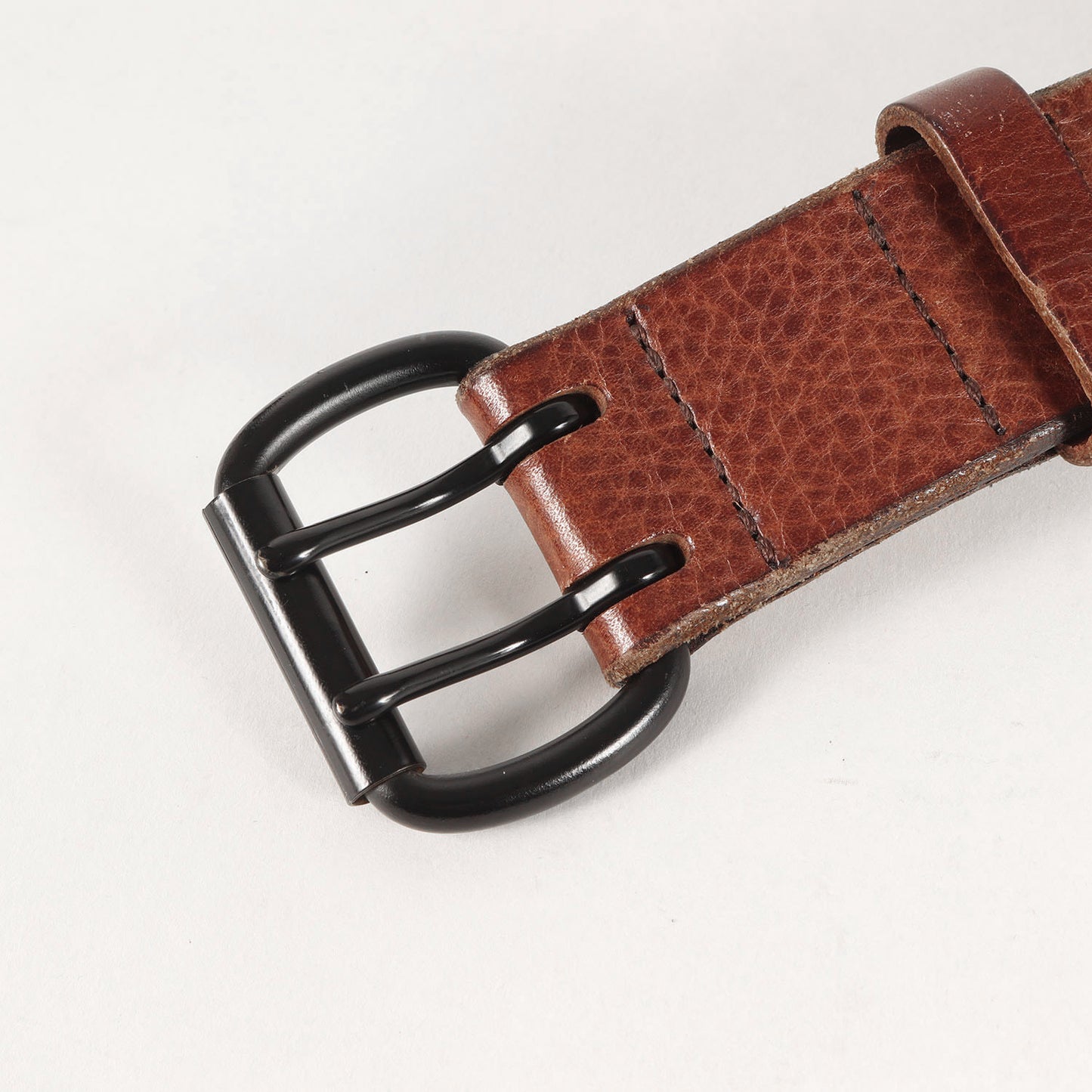 00s クロス型押し レザー ベルト