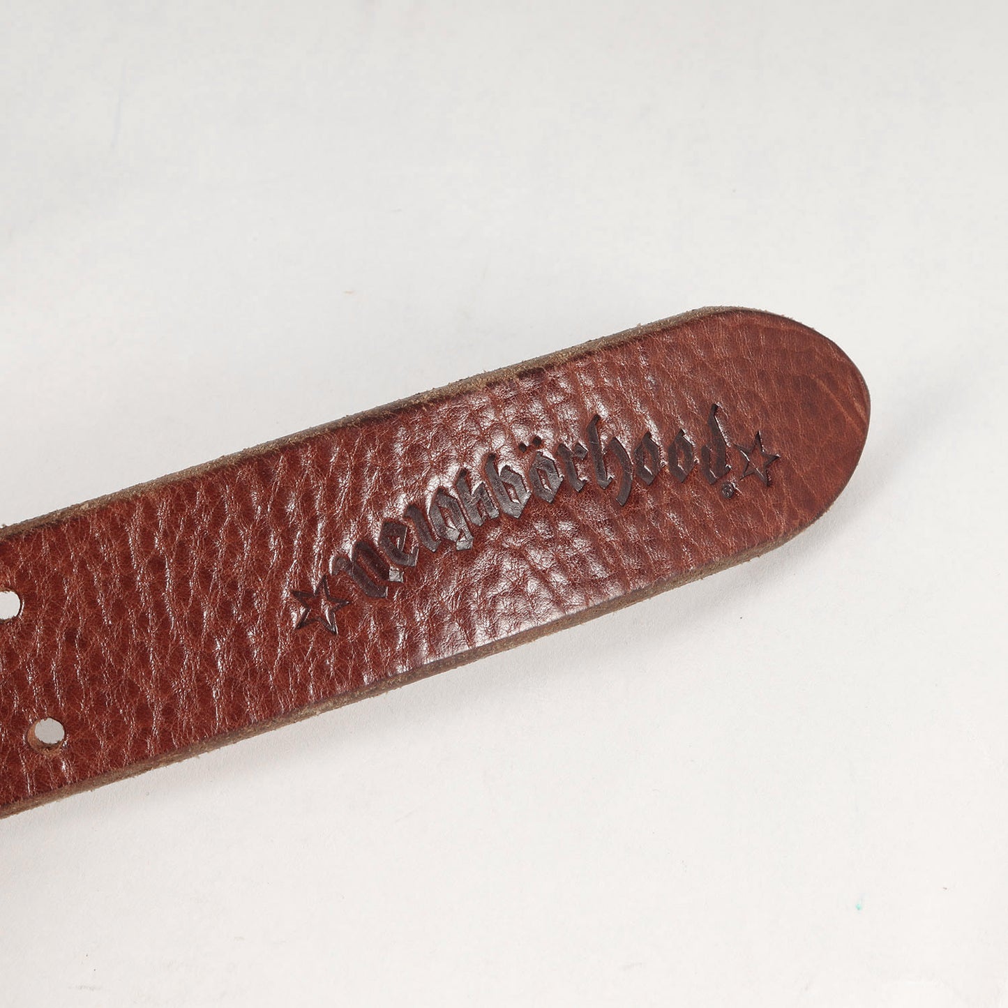 00s クロス型押し レザー ベルト