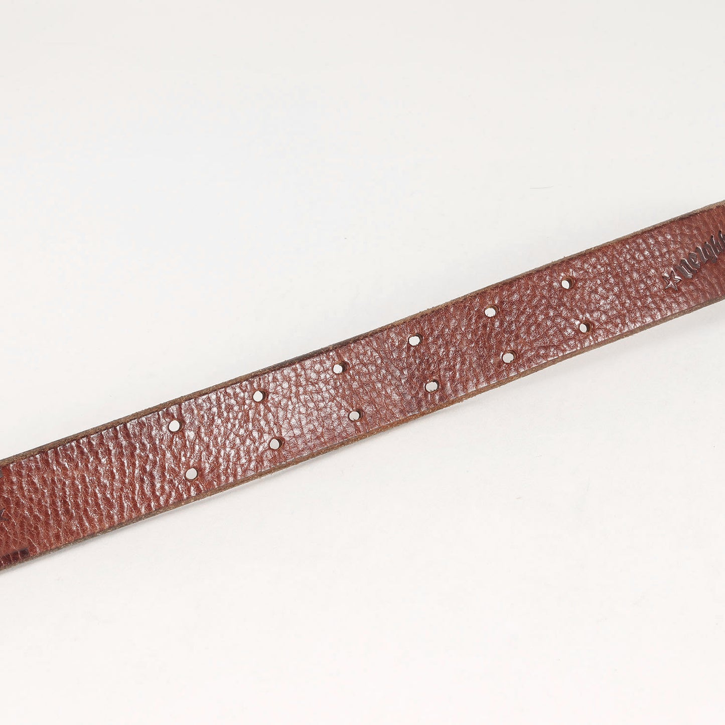 00s クロス型押し レザー ベルト