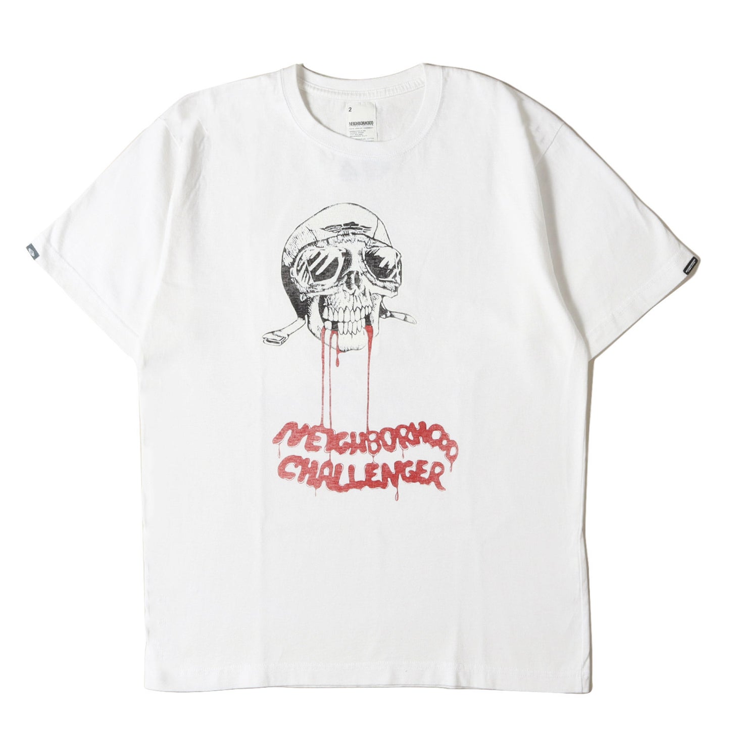 ×CHALLENGER スカルグラフィック Tシャツ(NHCH. CRASH / C-TEE. SS)