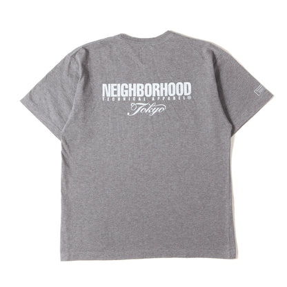 00s NBHDロゴ クルーネック Tシャツ