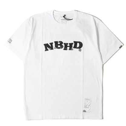 NBHDロゴ クルーネック Tシャツ(NBHD / C-TEE. SS)