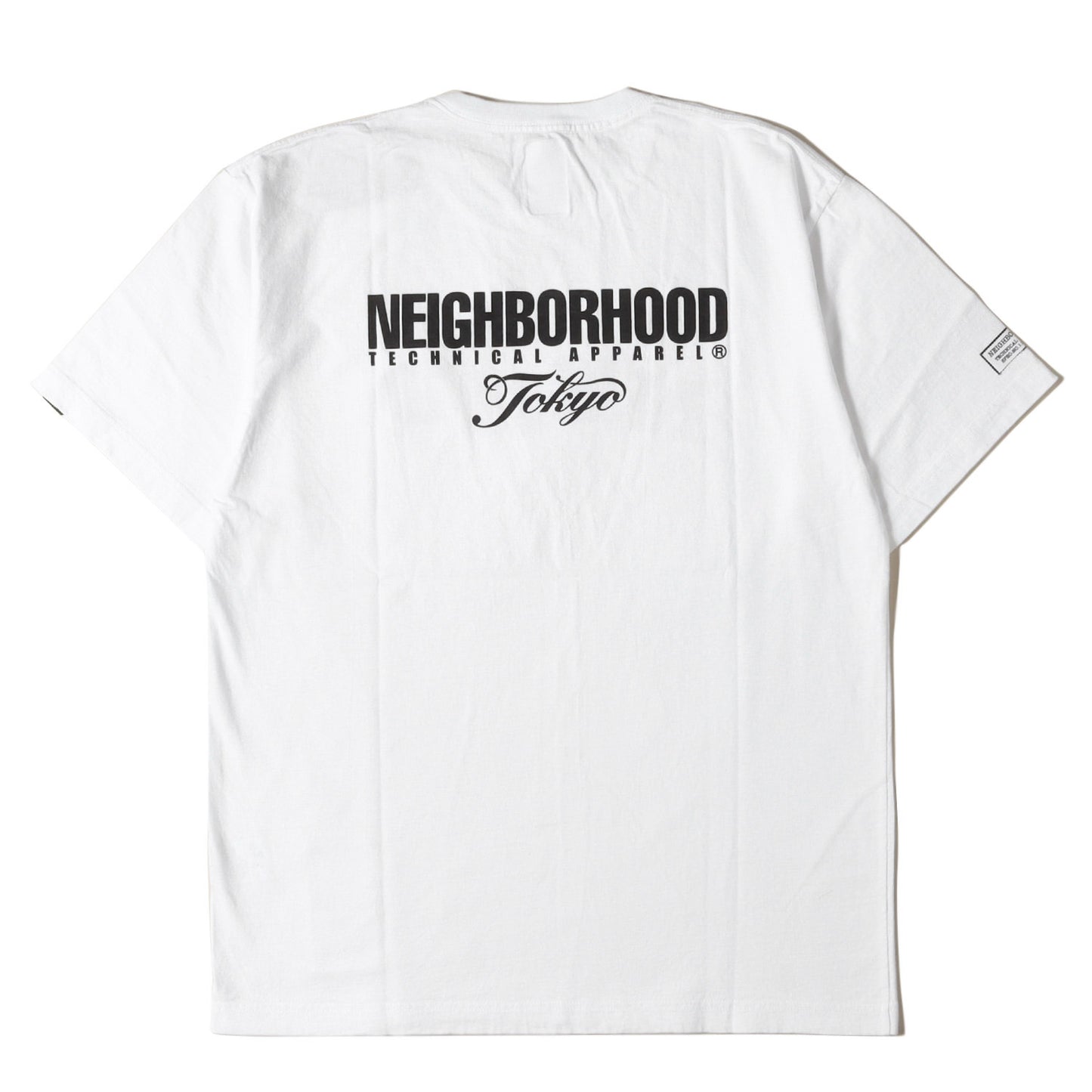 NBHDロゴ クルーネック Tシャツ(NBHD / C-TEE. SS)