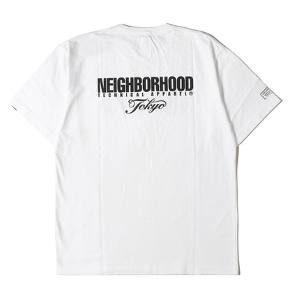 NBHDロゴ クルーネック Tシャツ(NBHD / C-TEE. SS)