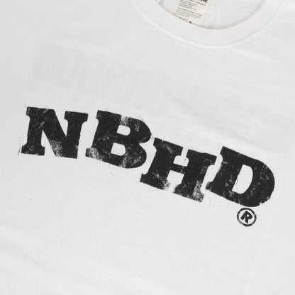 NBHDロゴ クルーネック Tシャツ(NBHD / C-TEE. SS)