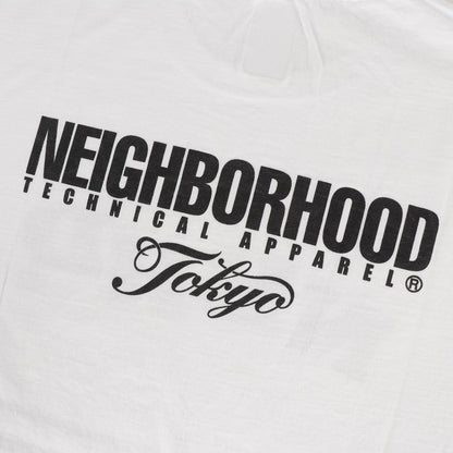 NBHDロゴ クルーネック Tシャツ(NBHD / C-TEE. SS)