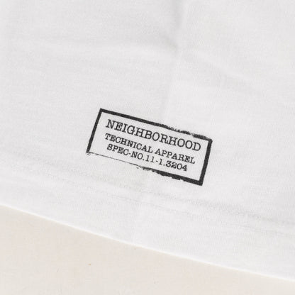NBHDロゴ クルーネック Tシャツ(NBHD / C-TEE. SS)