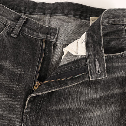 00s SVG ウォッシュド デニムパンツ