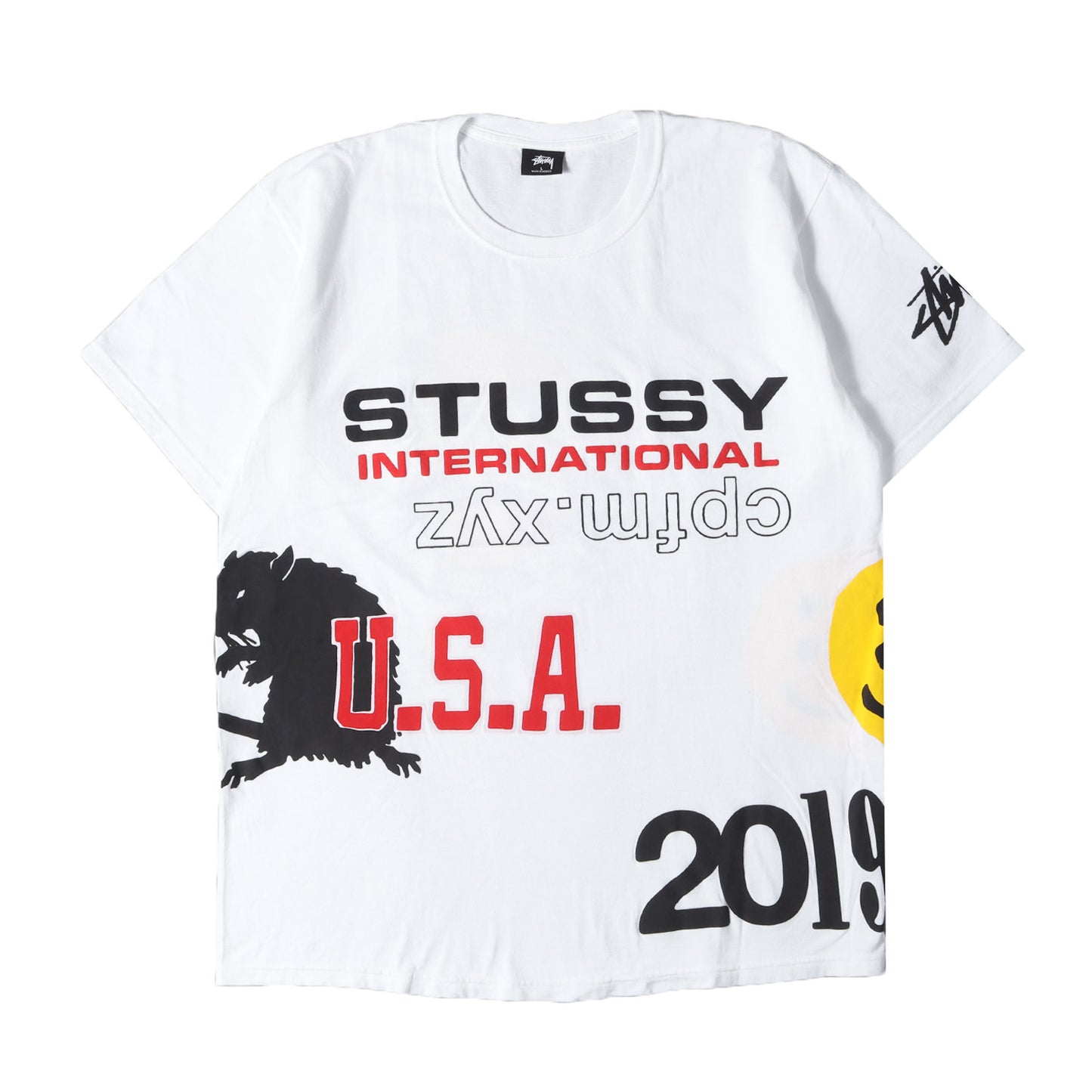 ×CACTUS PLANT FLEA MARKET /CPFM 発泡プリント マルチグラフィック Tシャツ