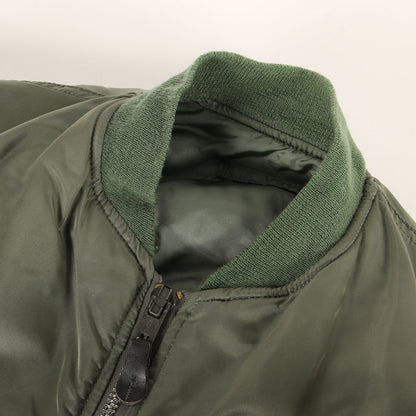 90s MA-1 ナイロン フライトジャケット USA製