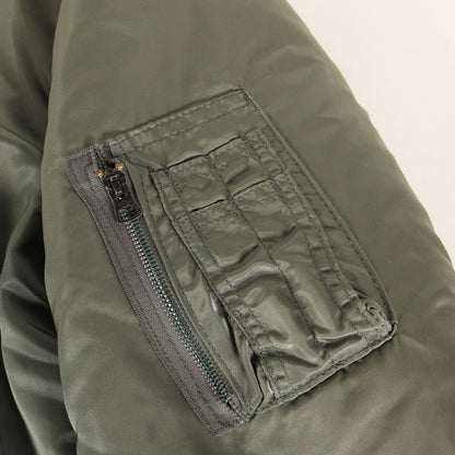 90s MA-1 ナイロン フライトジャケット USA製