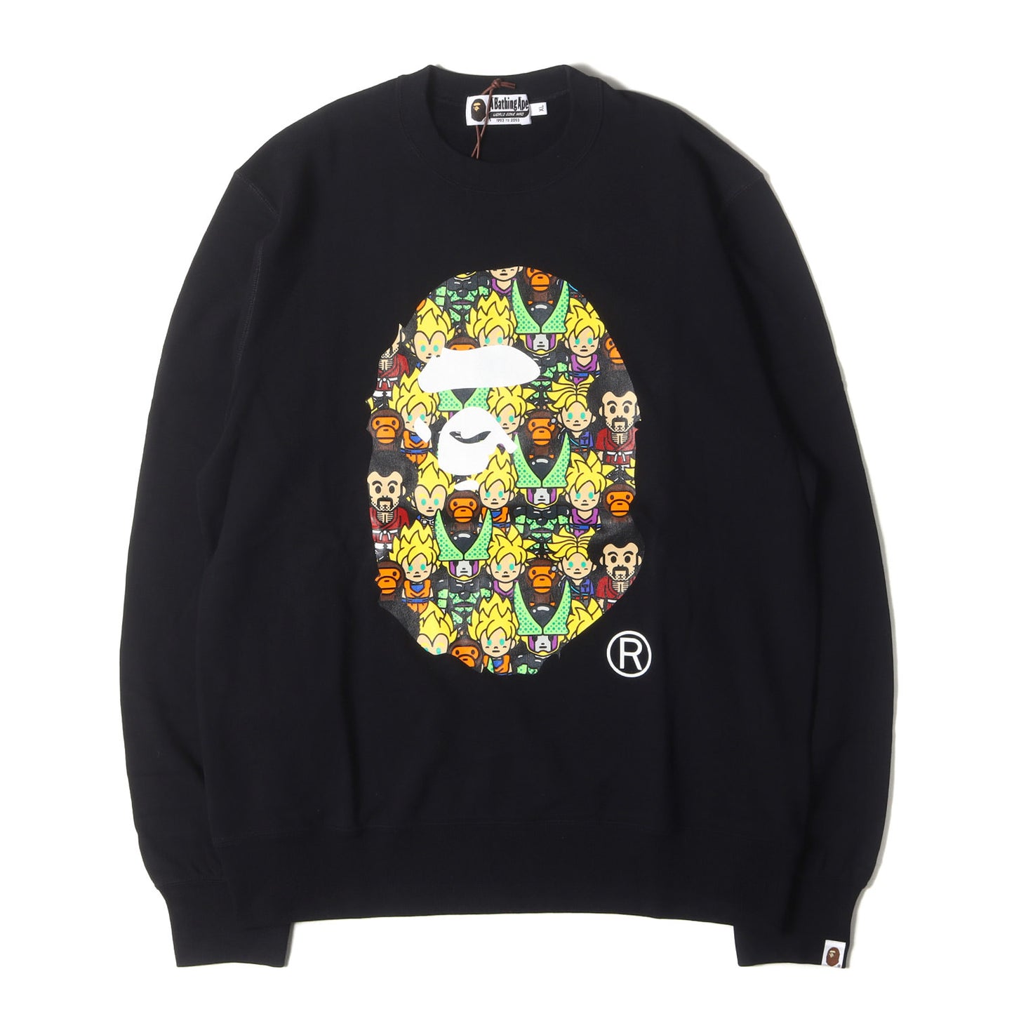 20SS ×ドラゴンボール Z マイロキャラクター柄 猿顔 スウェット