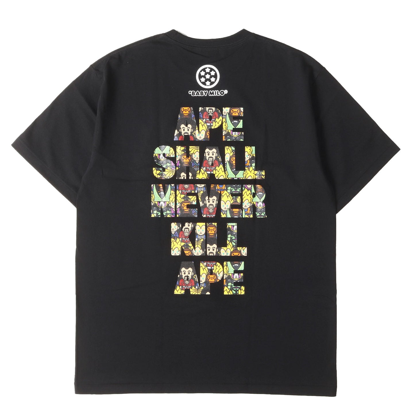 20SS ×ドラゴンボール Z マイロキャラクター柄 ASNKAロゴ Tシャツ