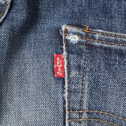 [雰囲気抜群] 00s 1950年代復刻 501XX デニムパンツ / USA製 501-0003 バレンシア工場 ボタン裏刻印555