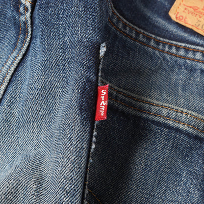 [雰囲気抜群] 00s 1950年代復刻 501XX デニムパンツ / USA製 501-0003 バレンシア工場 ボタン裏刻印555