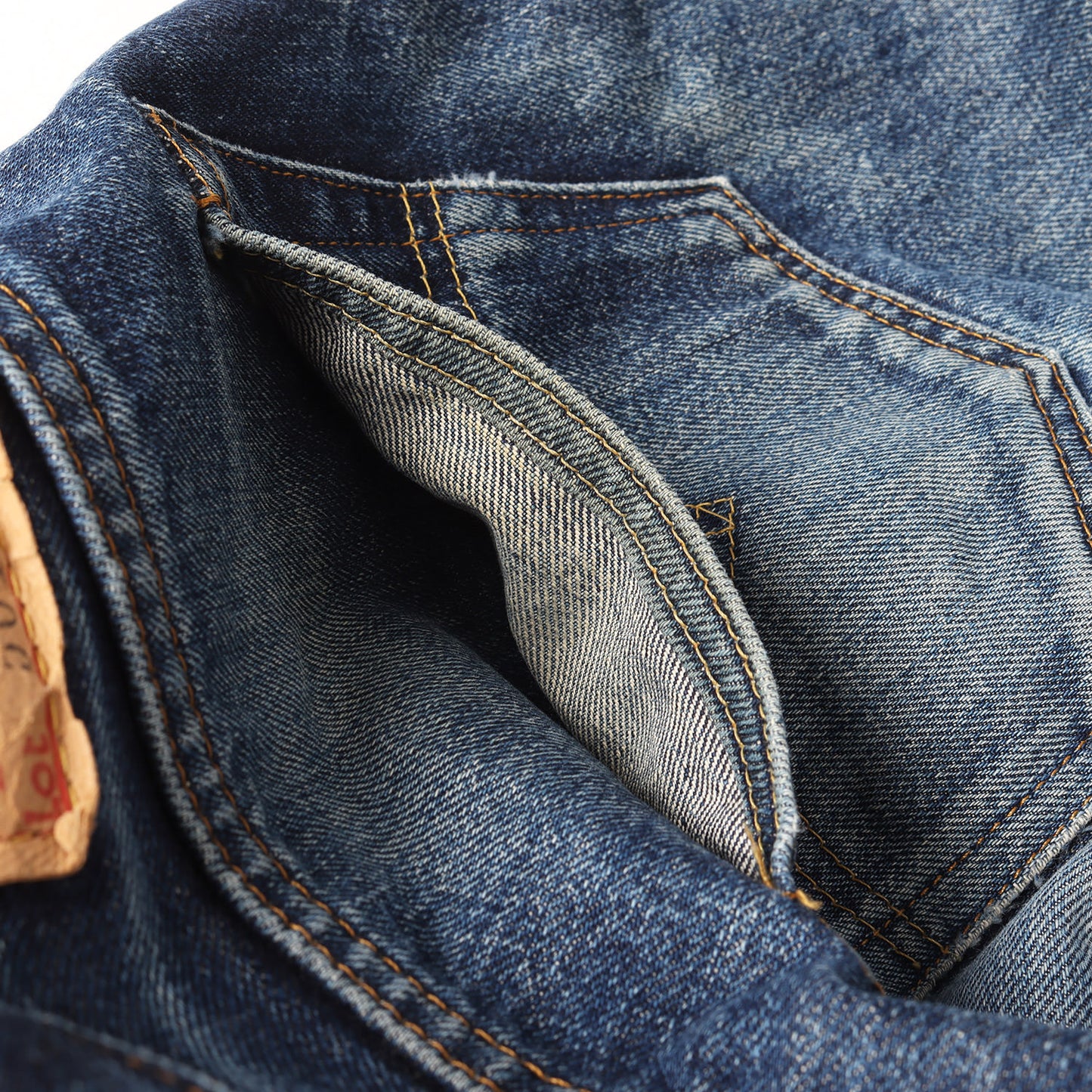 [雰囲気抜群] 00s 1950年代復刻 501XX デニムパンツ / USA製 501-0003 バレンシア工場 ボタン裏刻印555