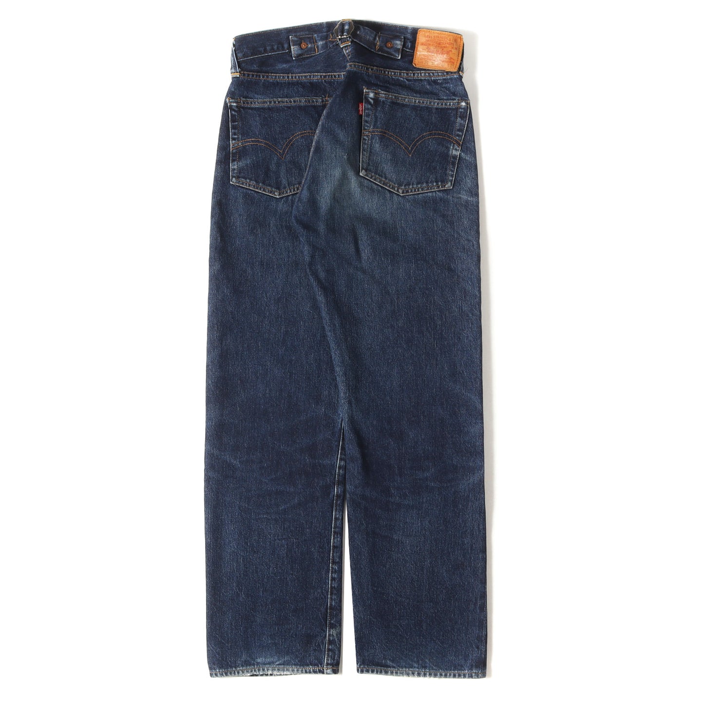 [雰囲気抜群] 90s 1937年復刻 201XX デニムパンツ / USA製 201-0003 バレンシア工場 ボタン裏刻印555