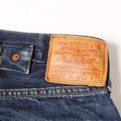 [雰囲気抜群] 90s 1937年復刻 201XX デニムパンツ / USA製 201-0003 バレンシア工場 ボタン裏刻印555