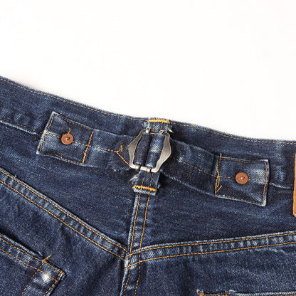 [雰囲気抜群] 90s 1937年復刻 201XX デニムパンツ / USA製 201-0003 バレンシア工場 ボタン裏刻印555