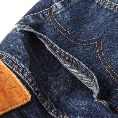 [雰囲気抜群] 90s 1937年復刻 201XX デニムパンツ / USA製 201-0003 バレンシア工場 ボタン裏刻印555