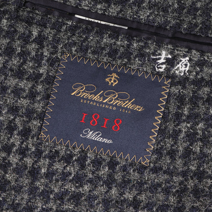 [HARRIS TWEED別注] 千鳥格子 ツイード 2B ノッチドラペル テーラードジャケット