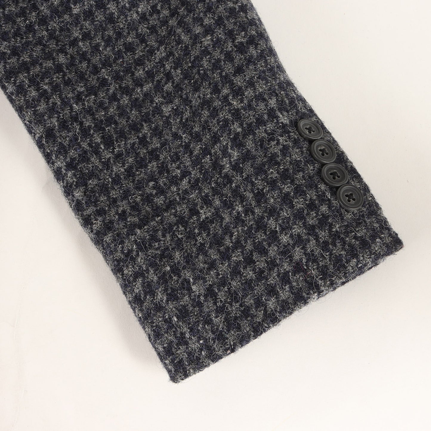 [HARRIS TWEED別注] 千鳥格子 ツイード 2B ノッチドラペル テーラードジャケット