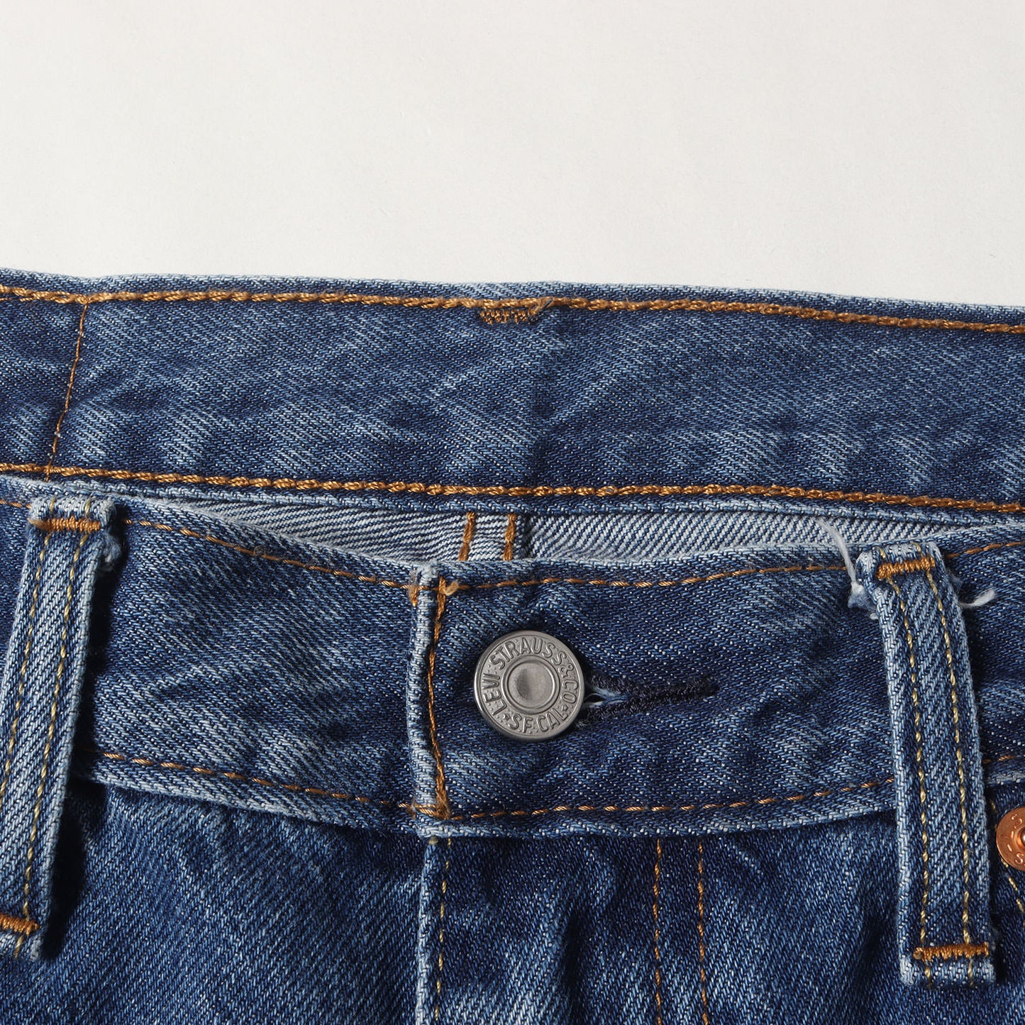 578 BAGGY バギー ワイド ジッパーフライ デニムパンツ