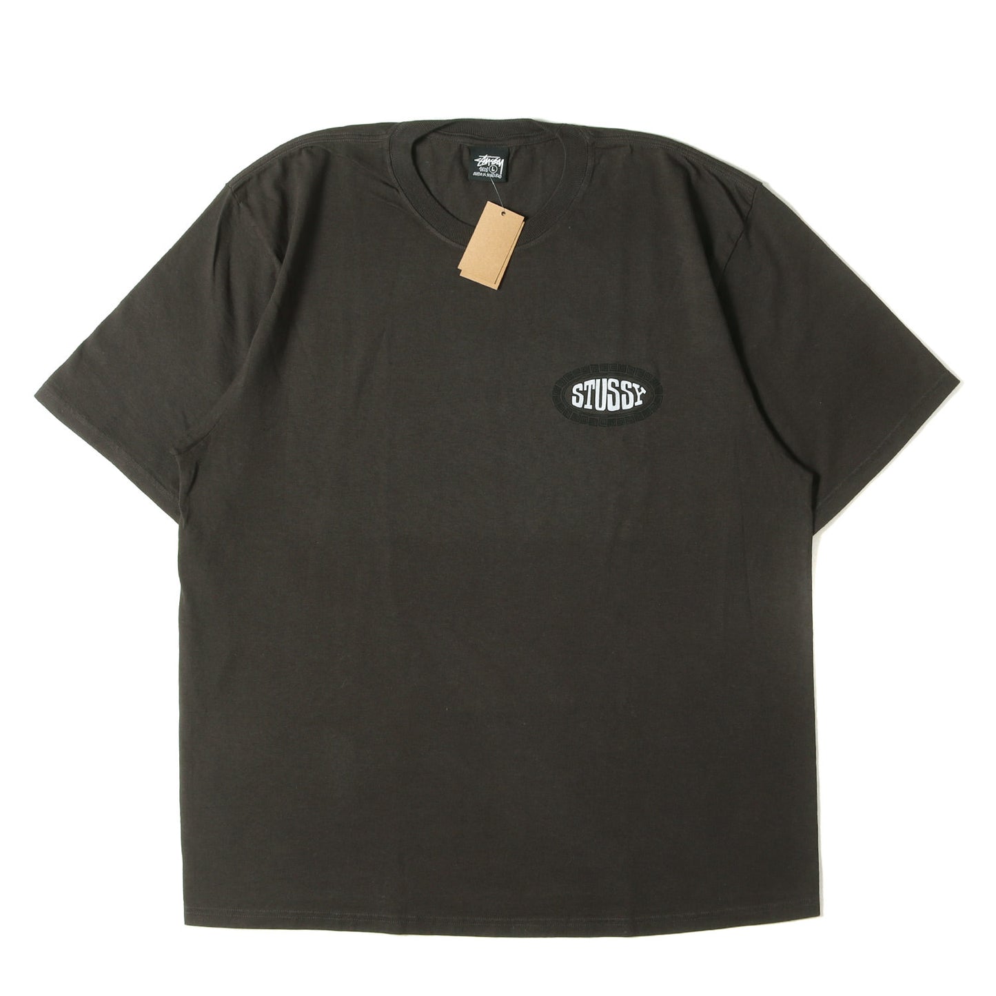 26SS ピグメントダイ加工 オーバルロゴ Tシャツ(Tile Oval Pigment Dyed Tee)