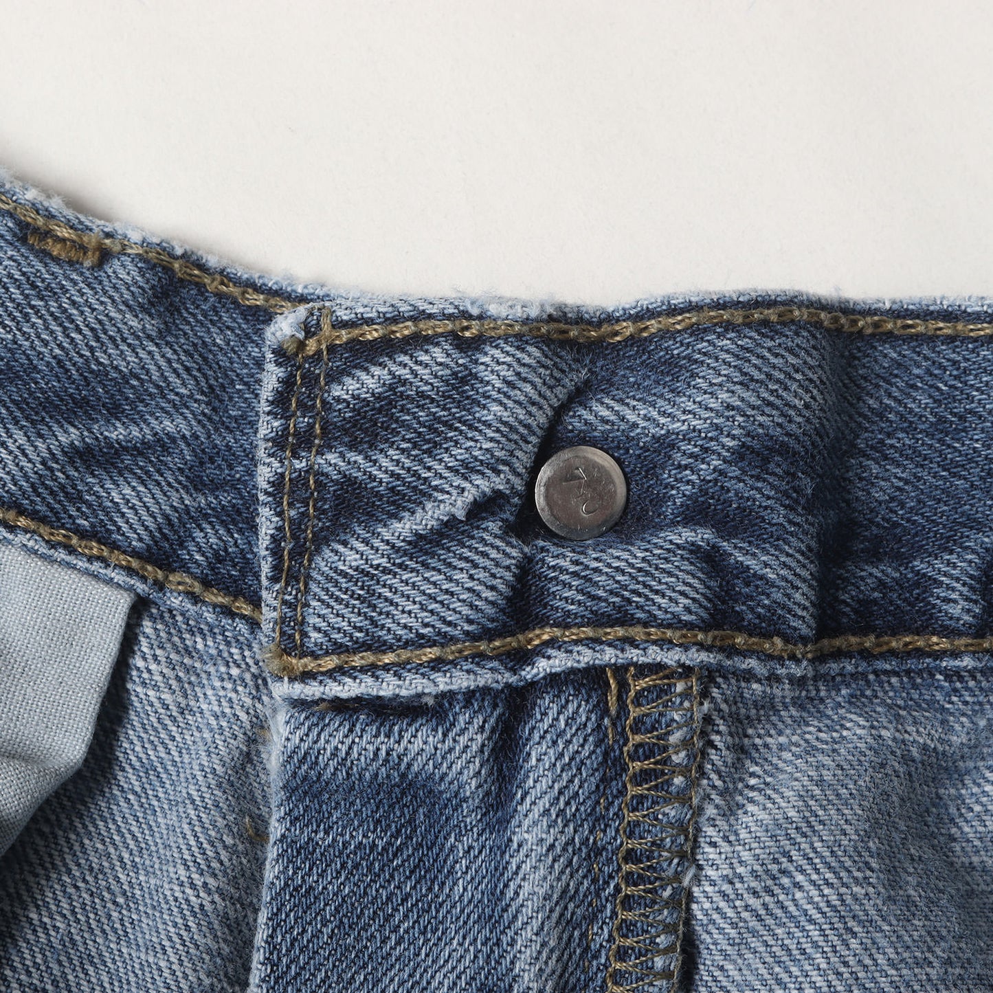 00s 569 ヴィンテージ加工 ルーズ ストレート デニムパンツ