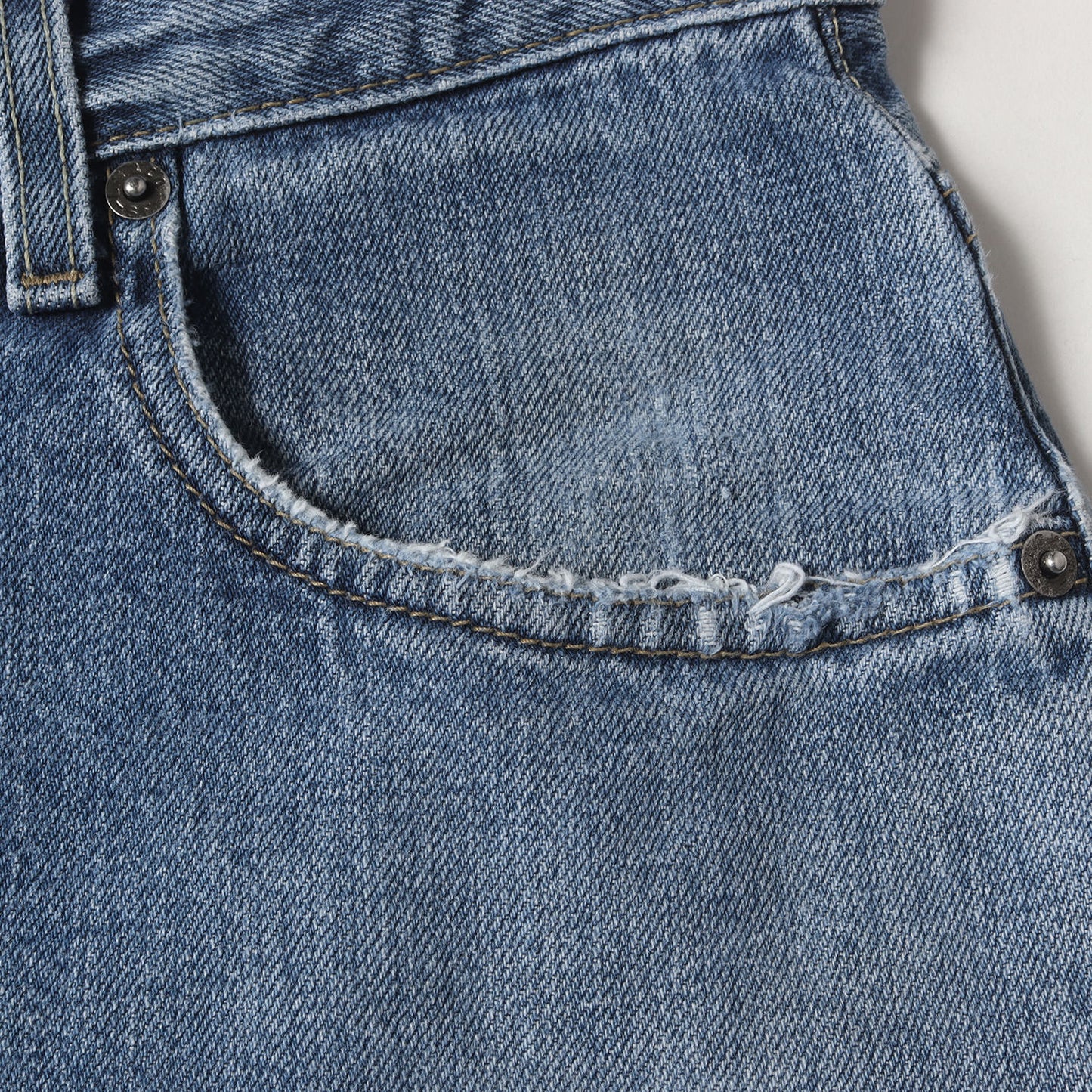 00s 569 ヴィンテージ加工 ルーズ ストレート デニムパンツ